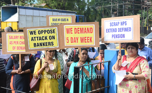 Bank employees...